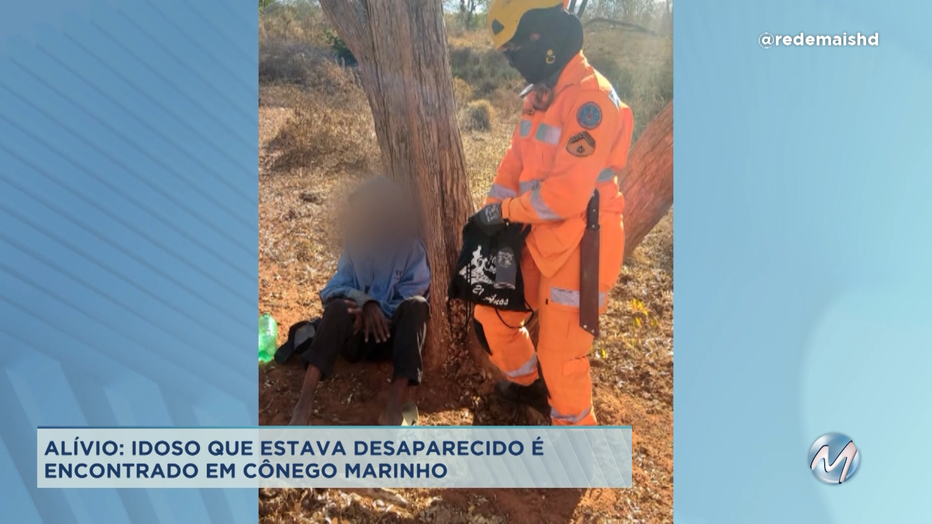 Alívio em Cônego Marinho: idoso que estava desaparecido foi encontrado