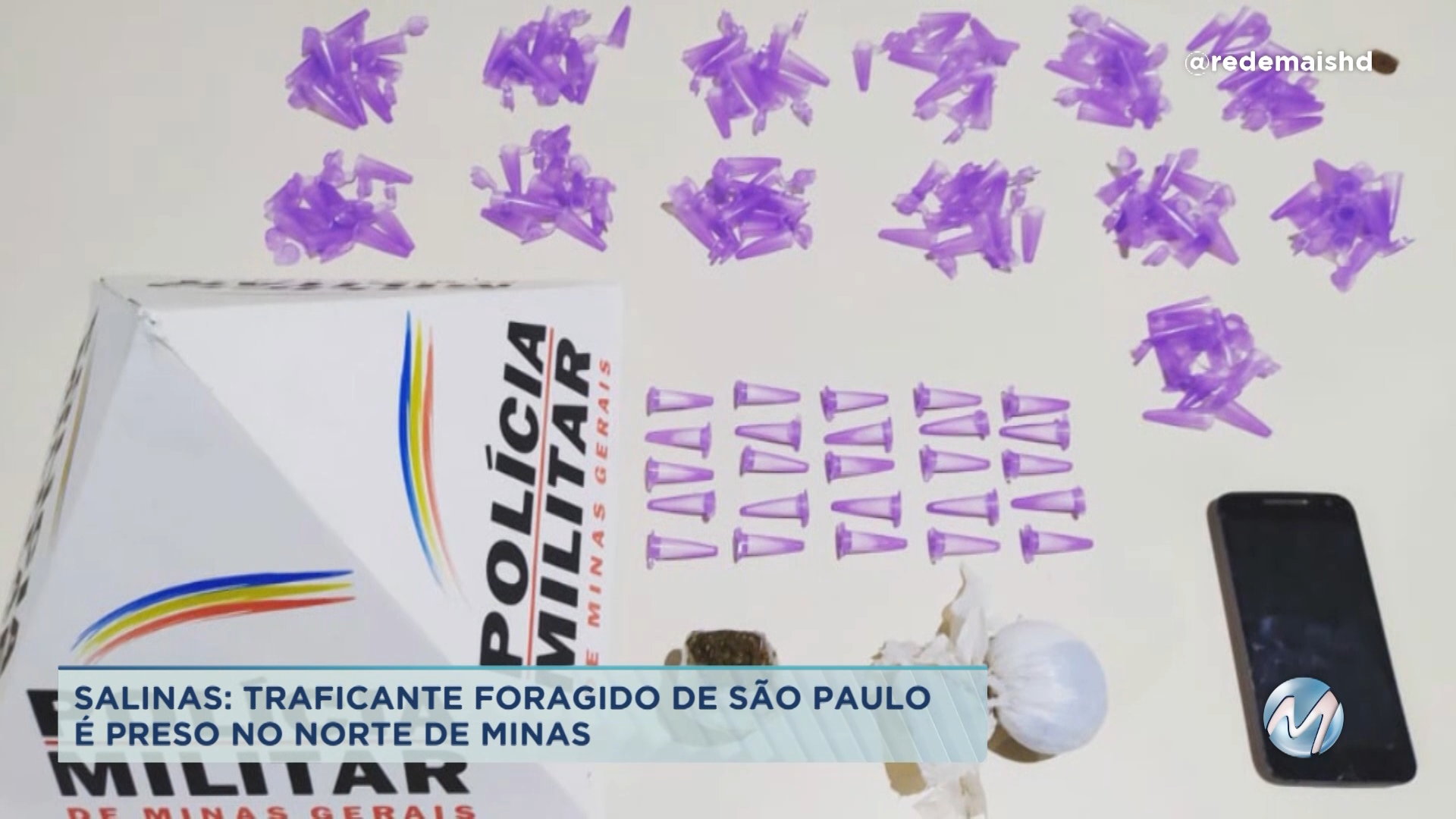 Salinas: traficante foragido de São Paulo é preso no Norte de Minas