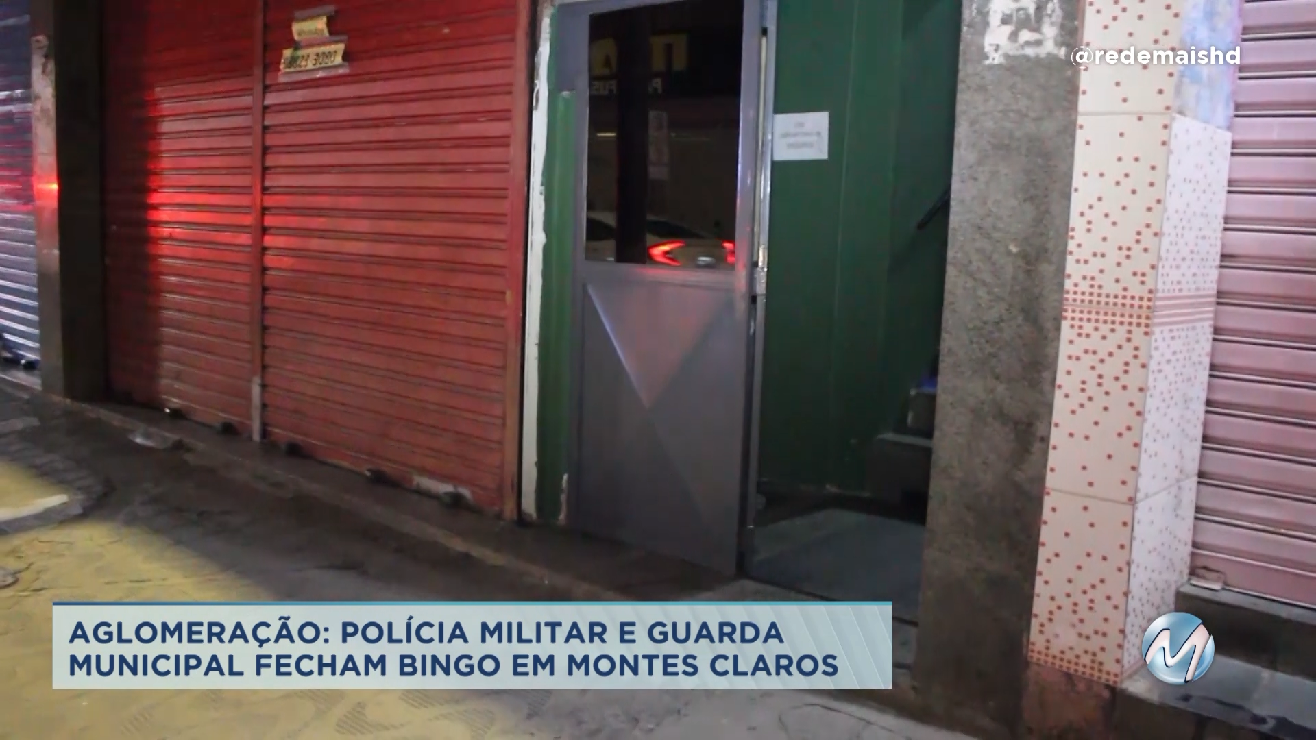 Aglomeração: Polícia Militar e Guarda Municipal fecham bingo em Montes Claros