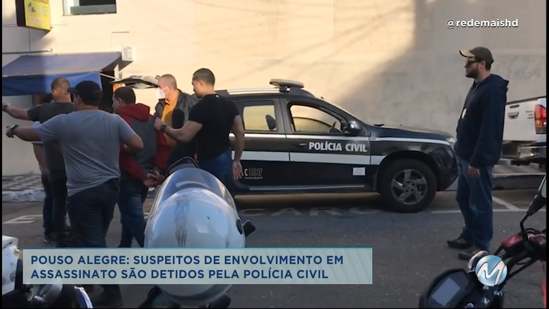 Pouso Alegre: suspeitos de envolvimento em assassinato são detidos pela Polícia Civil