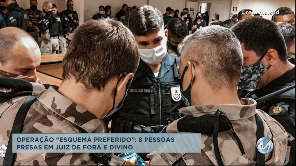 Operação “Esquema Preferido”: 8 pessoas presas na Zona da Mata