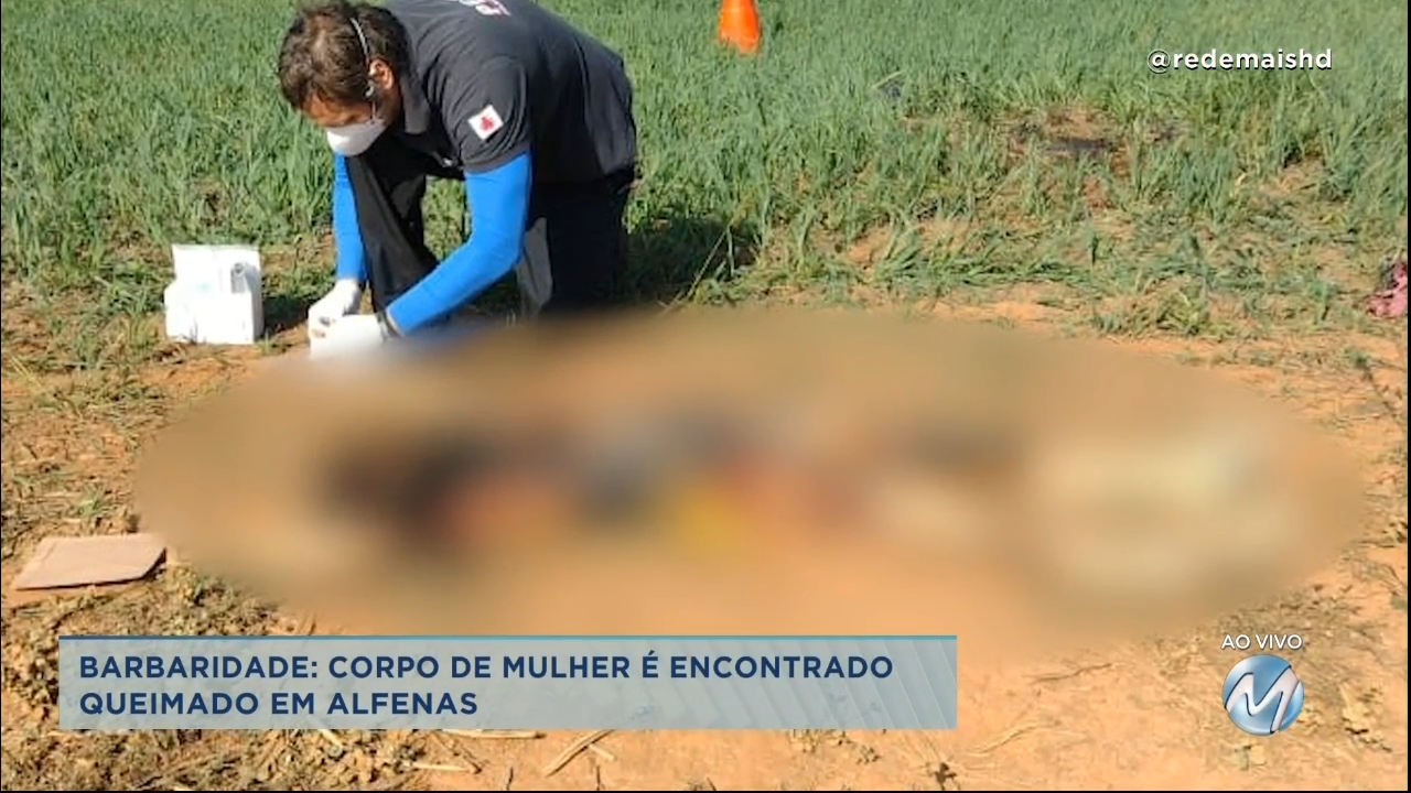 Mulher foi encontrada morta em lavoura no Sul de Minas