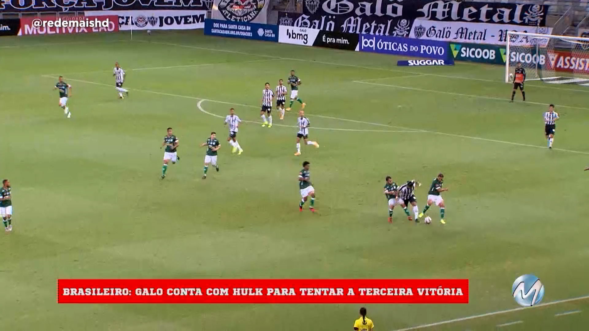 Galo e Cruzeiro em campo hoje