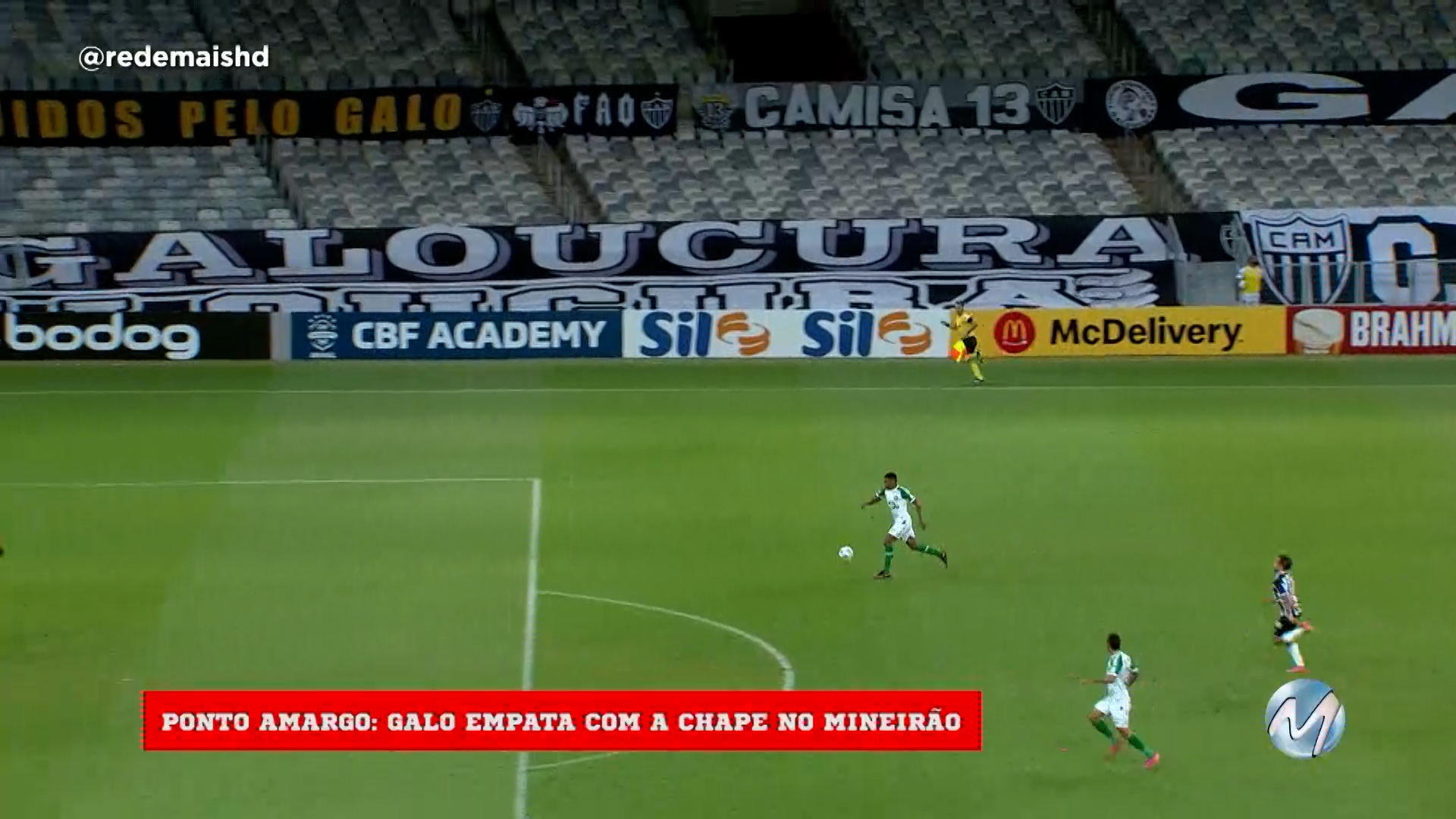 Empate frustrante do Galo