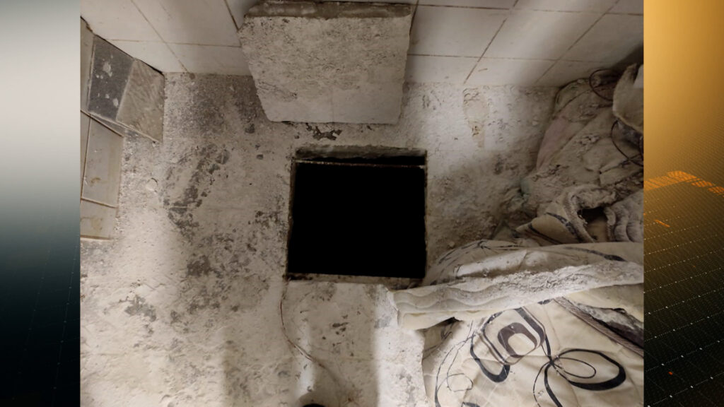 Polícia descobre túnel escavado no centro de Poços de Caldas