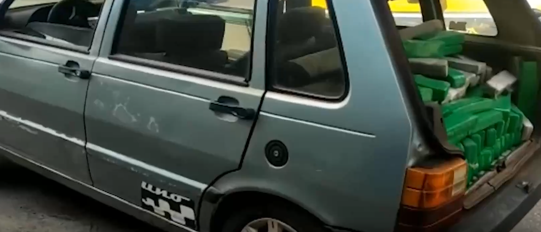 Tráfico: homens são detidos com 200 kg de maconha em Juiz de Fora