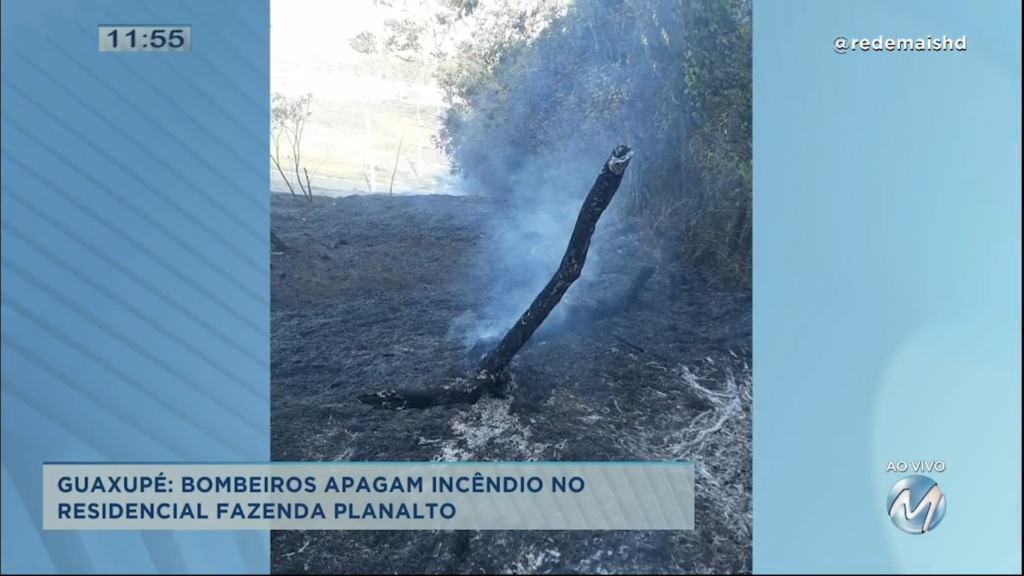 Guaxupé: bombeiros apagam incêndio em residencial