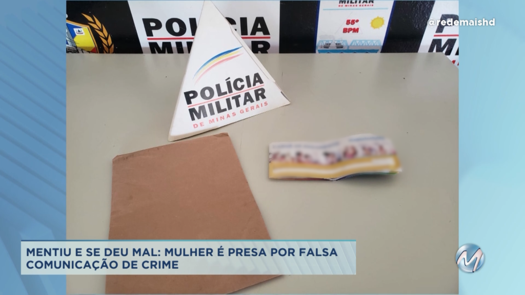 Mentiu e se deu mal: mulher é presa por falsa comunicação de crime