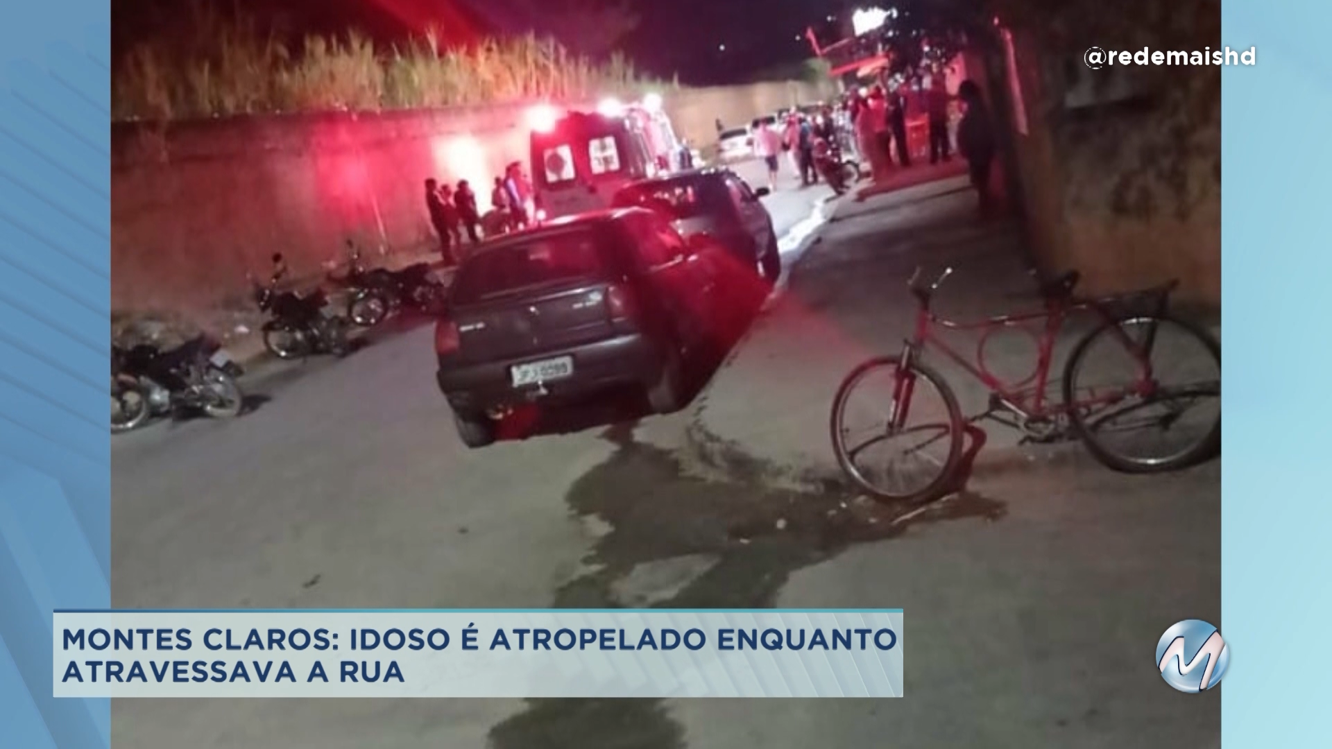 Montes Claros: idoso é atropelado enquanto atravessava a rua