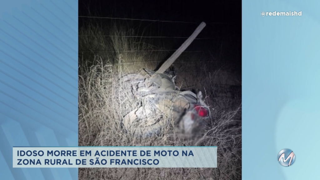 Idoso morre em acidente no Norte de Minas