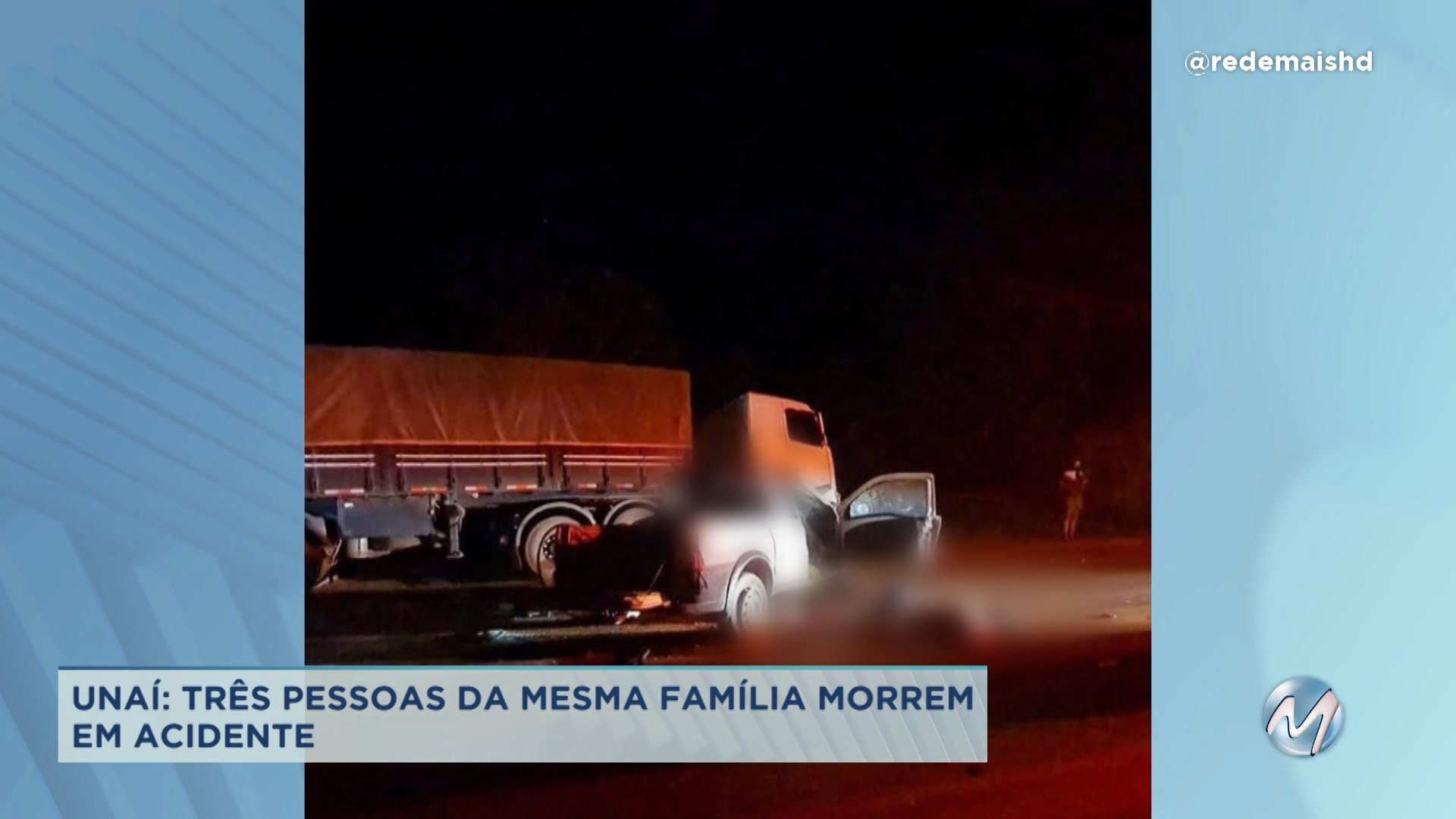 Unaí: três pessoas da mesma família morrem em acidente