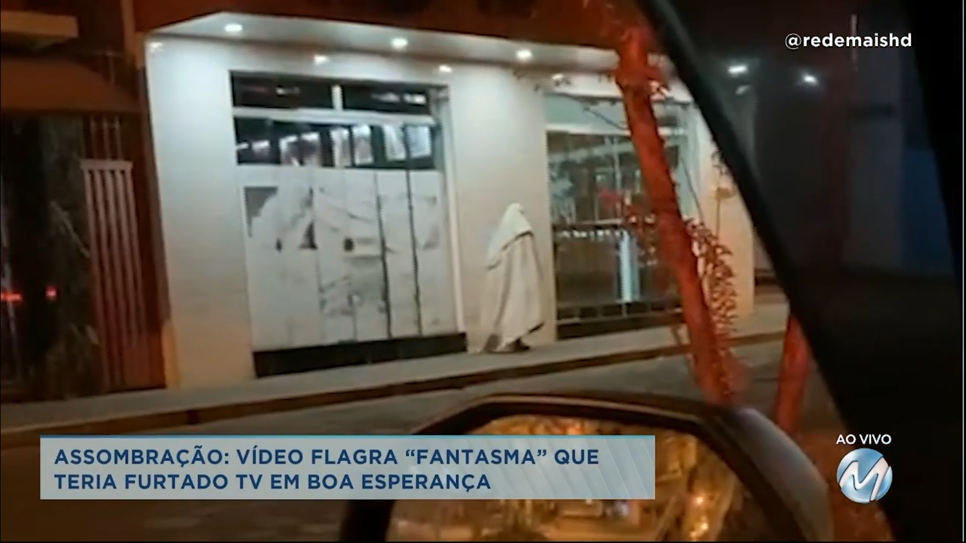 “Fantasma” teria furtado TV em Boa Esperança