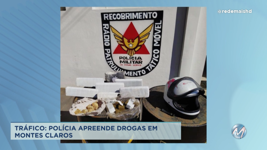 Polícia apreende drogas em Montes Claros