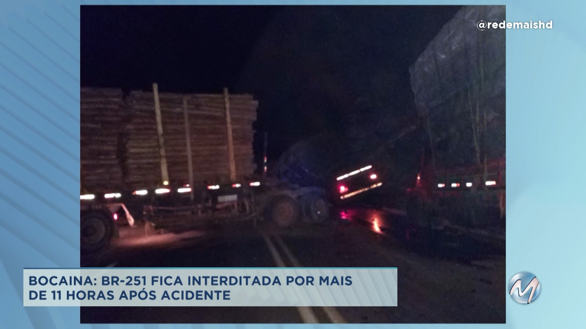 Bocaina: rodovia fica interditada por mais de 11 horas após acidente