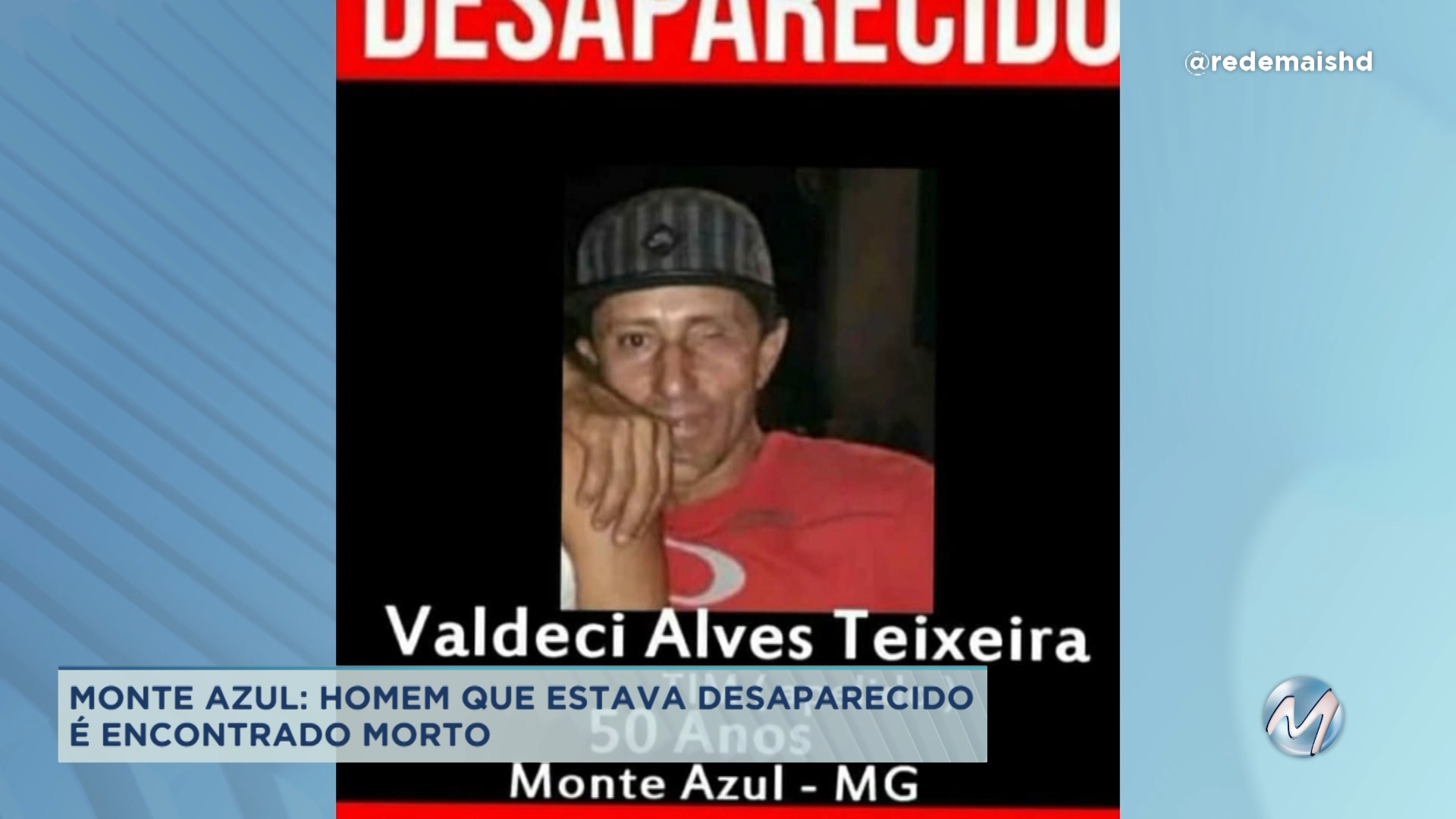 Monte Azul: homem que estava desaparecido é encontrado morto
