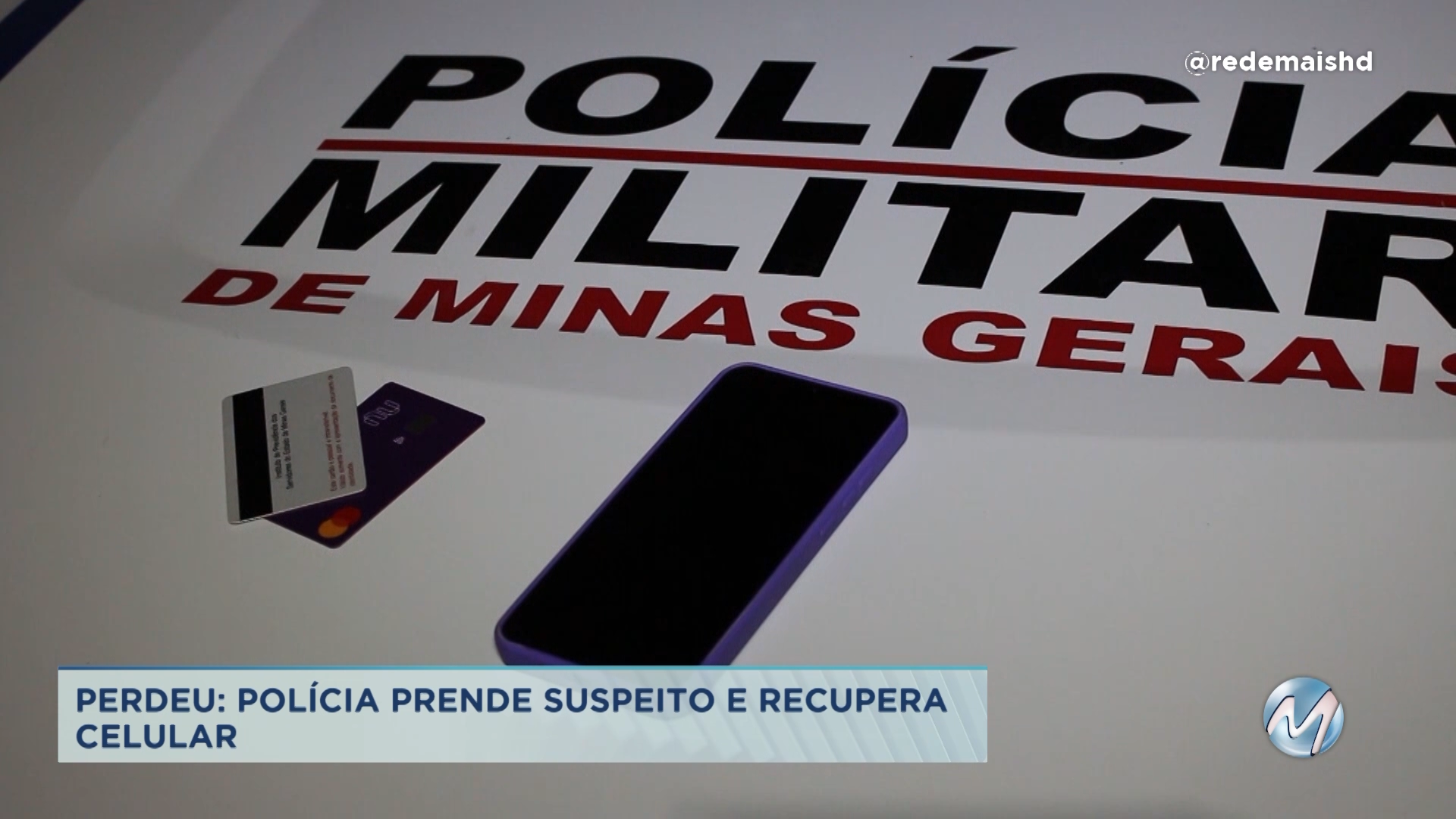 Polícia prende suspeito e recupera celular no Norte de Minas