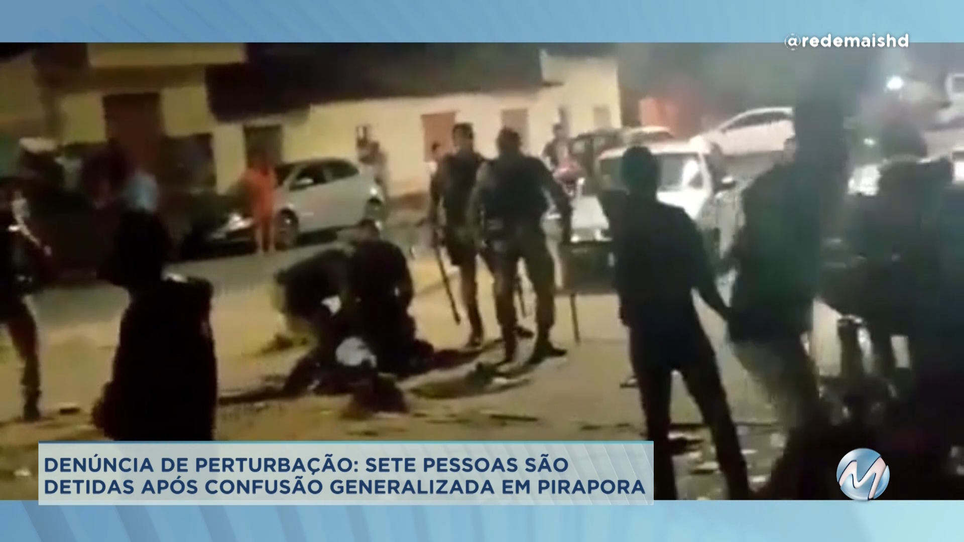 Pirapora: 7 pessoas são detidas por perturbação generalizada