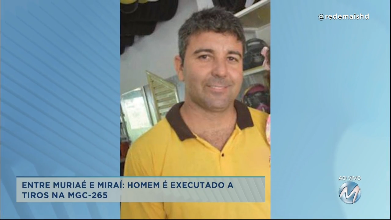 Entre Muriaé e Miraí: homem é executado a tiros na MGC-265