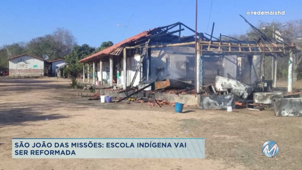 São João das Missões: escola indígena será reformada