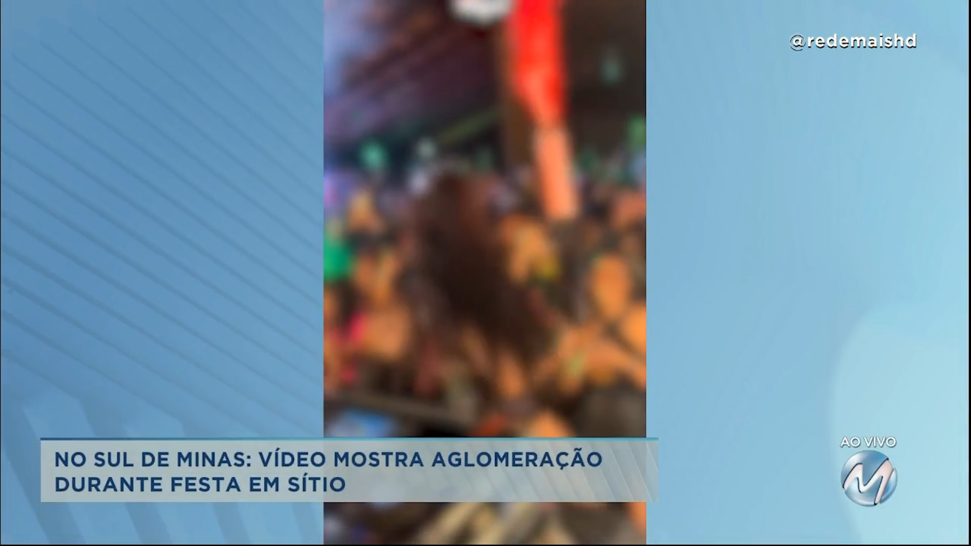 No Sul de Minas: vídeo mostra aglomeração durante festa em sítio