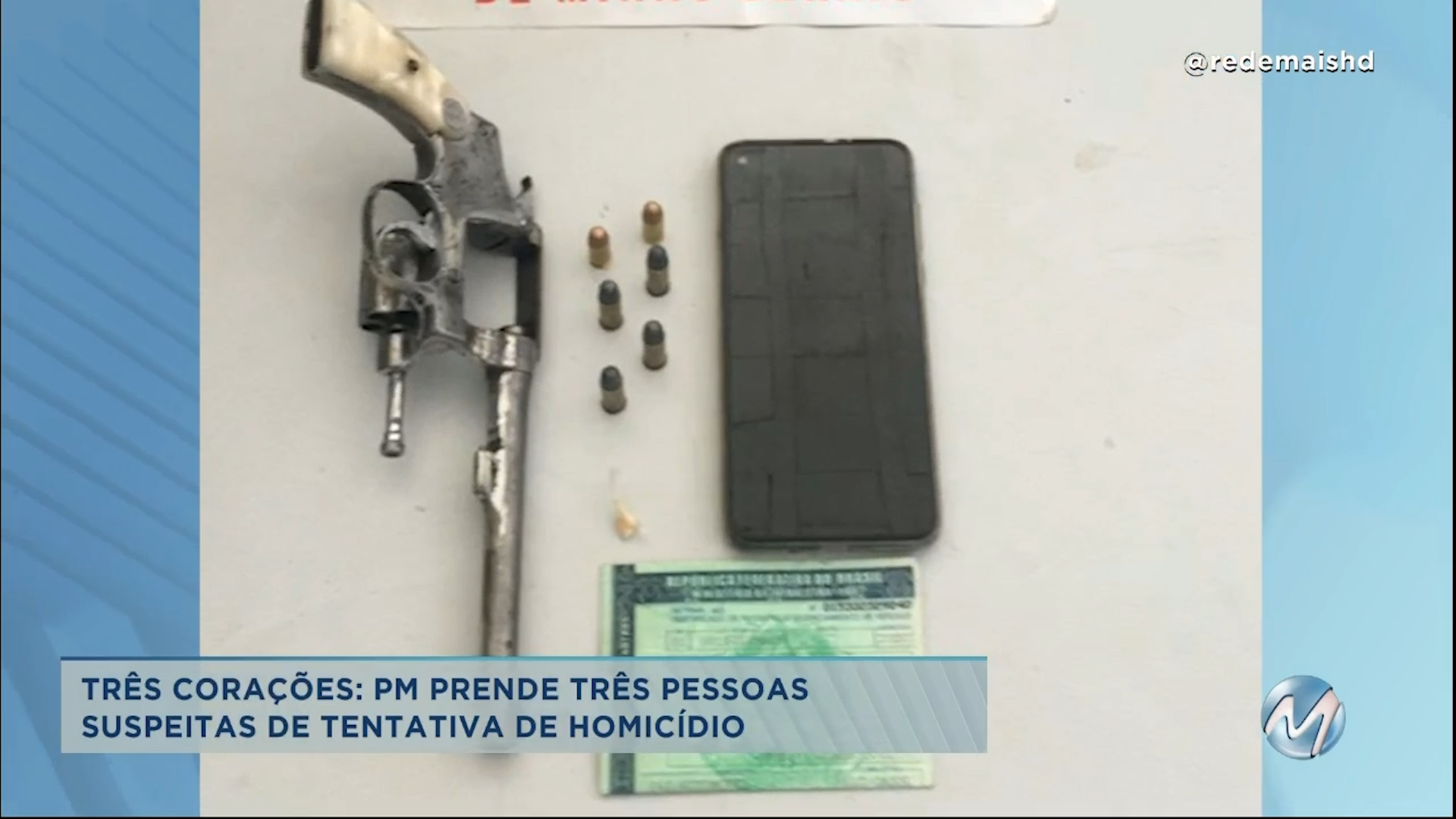 Três Corações: PM prende três pessoas suspeitas de tentativa de homicídio