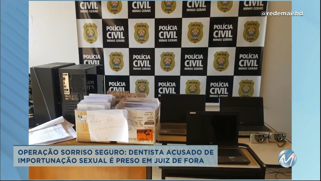 Operação “Sorriso Seguro”: dentista é preso por suspeita de importunação sexual