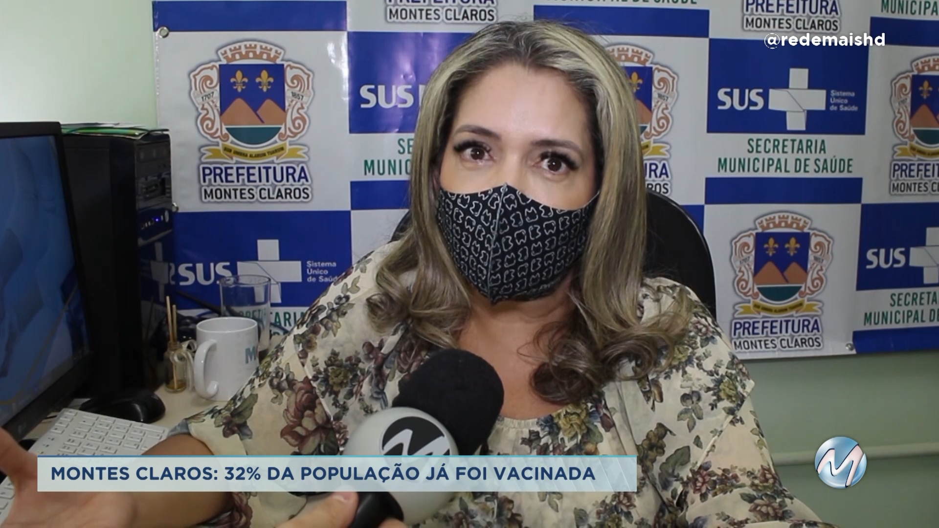 Covid-19: 32% da população de Montes Claros já foi vacinada