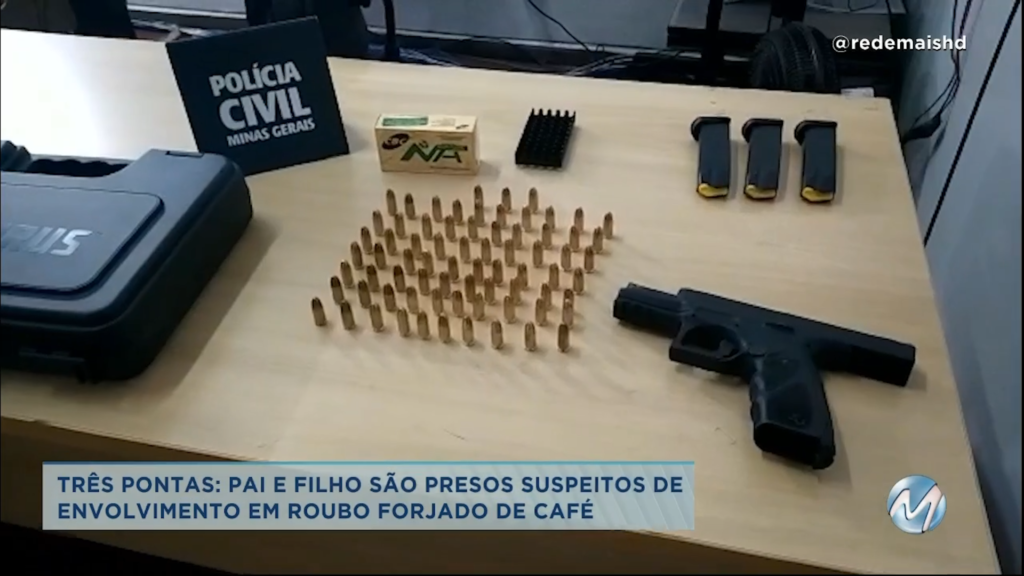 Pai e filho são presos em operação da Polícia Civil em Três Pontas