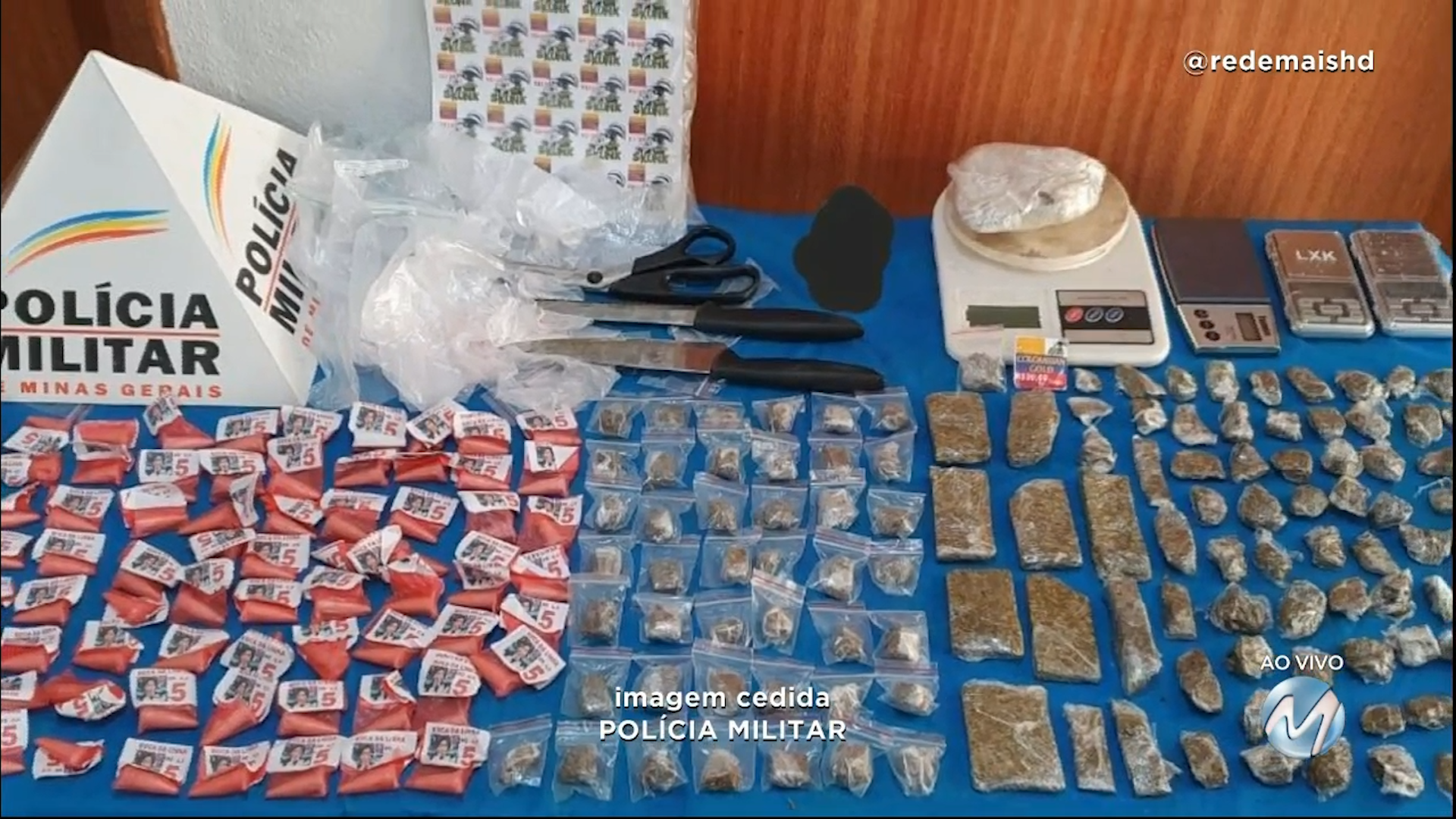 Drogas e arma são apreendidas com suspeito de envolvimento em tentativa de homicídio