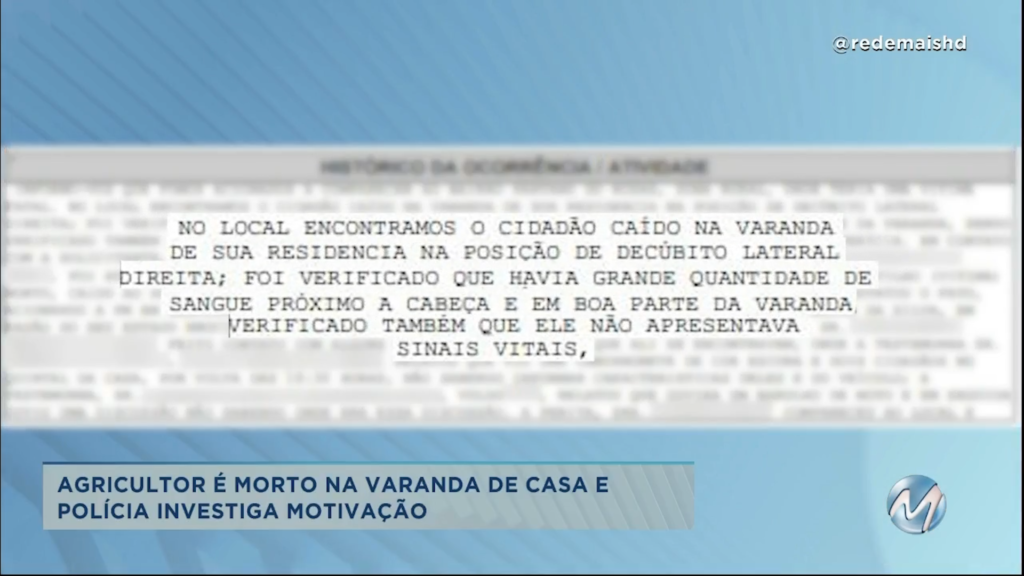 Estiva: agricultor é morto na varanda da casa dela no distrito do Pantâno