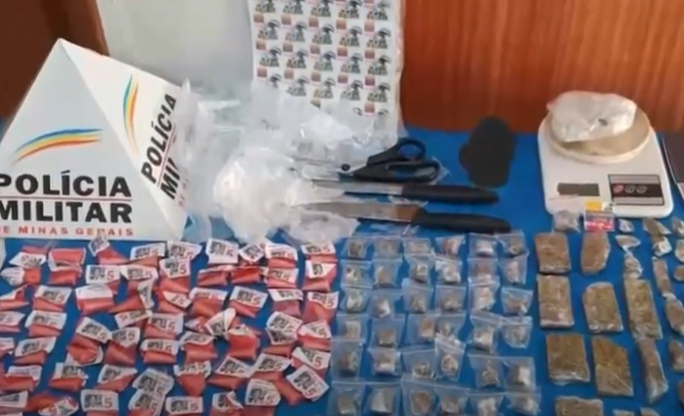 Drogas no padrão de energia: homem é detido enquanto vendia entorpecentes