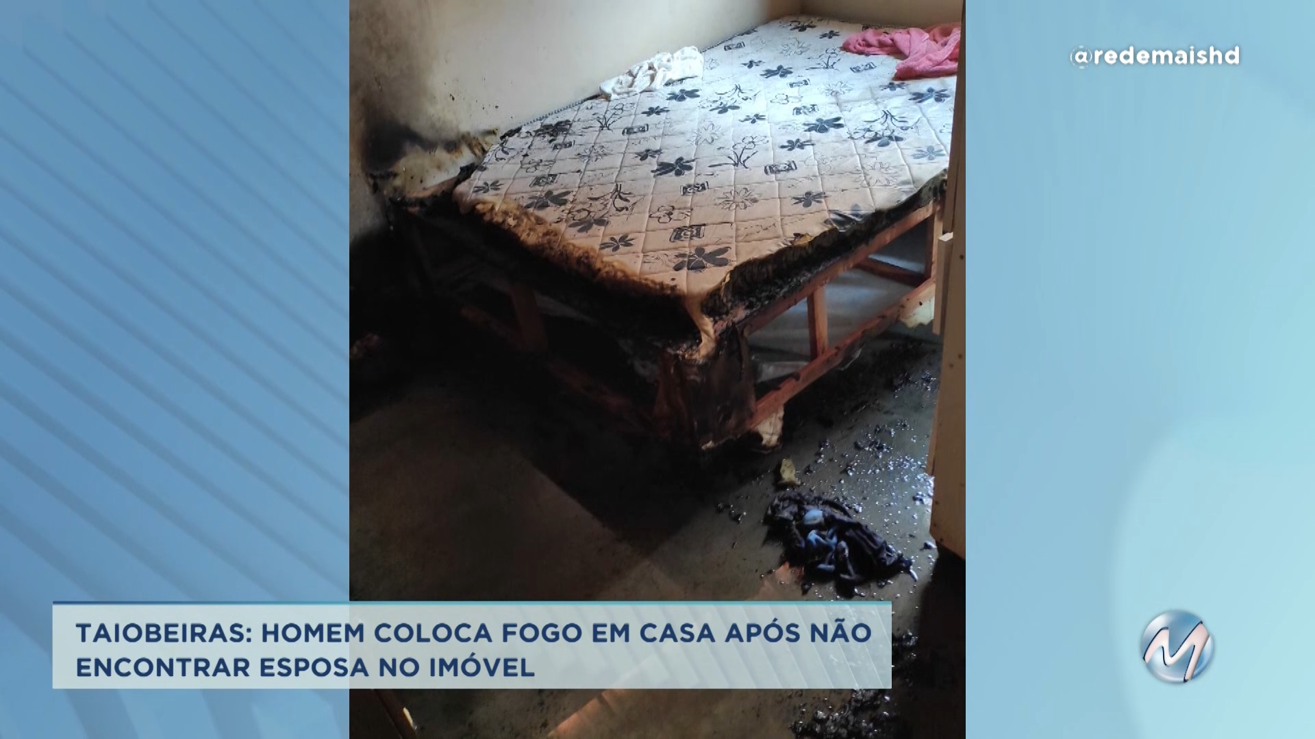 Taiobeiras: homem não encontra esposa em casa e coloca fogo no imóvel