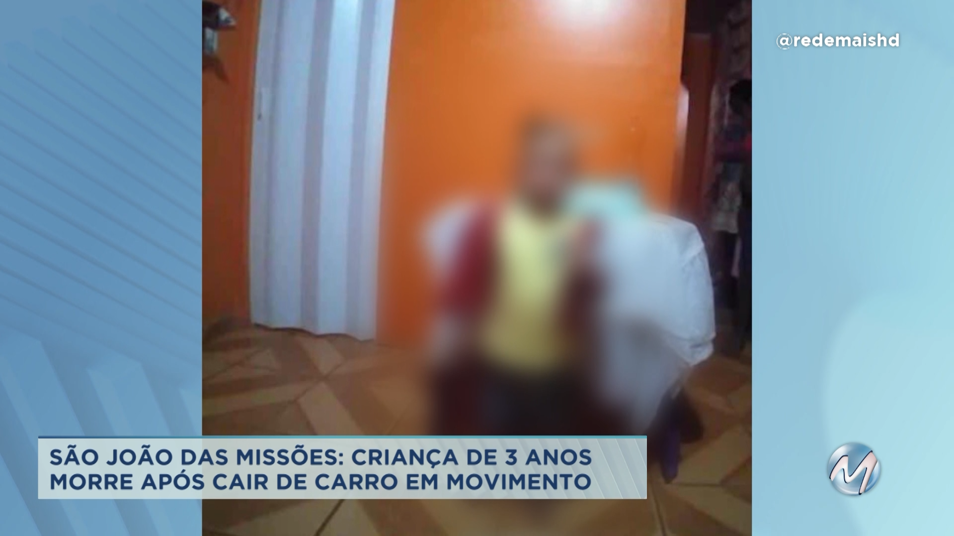 São João das Missões: criança de 3 anos morre após cair de carro em movimento