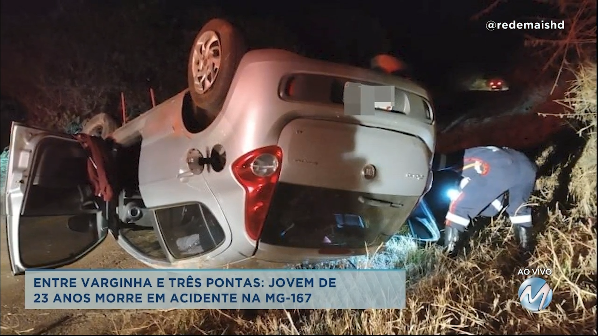 Entre Varginha e Três Pontas: jovem morre em acidente