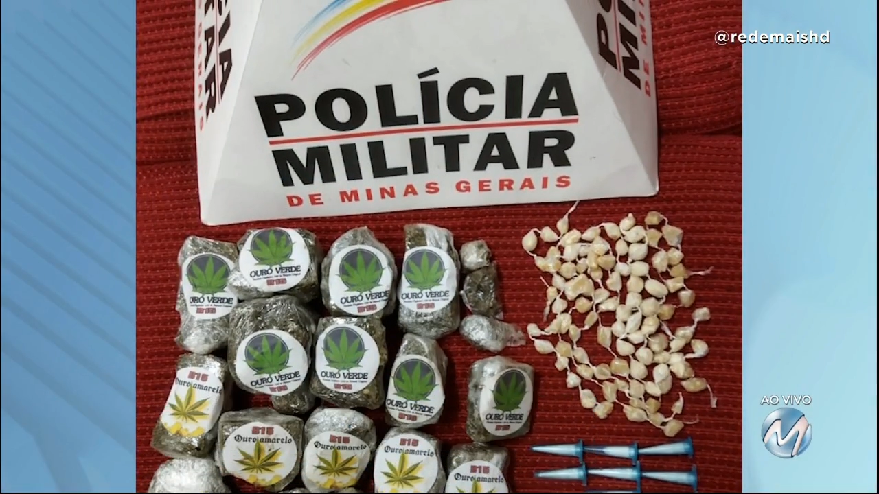 Poços de Caldas: polícia apreende drogas com adolescente em parque ecológico