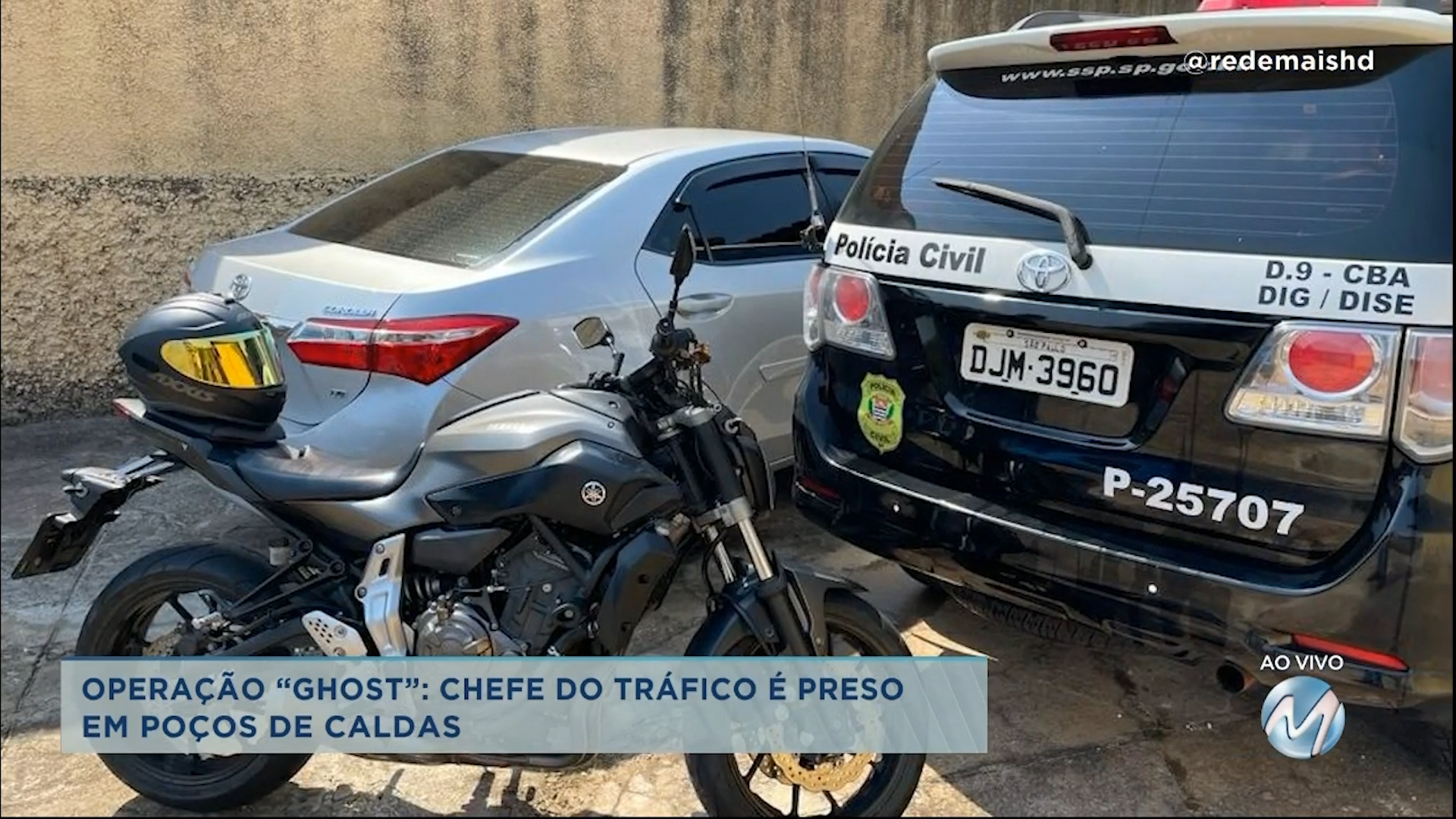 Operação “Ghost”: chefe do tráfico é preso em Poços de Caldas