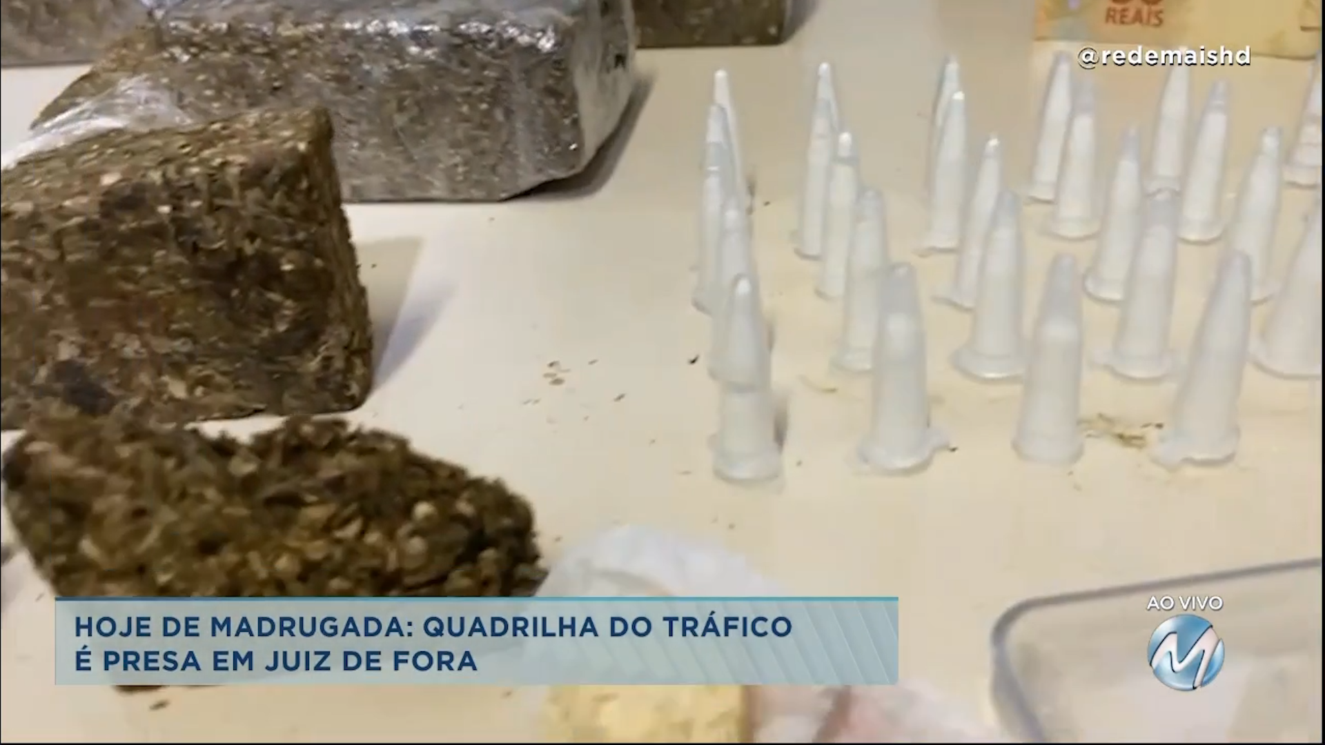 Quadrilha do tráfico de drogas é presa em Juiz de Fora