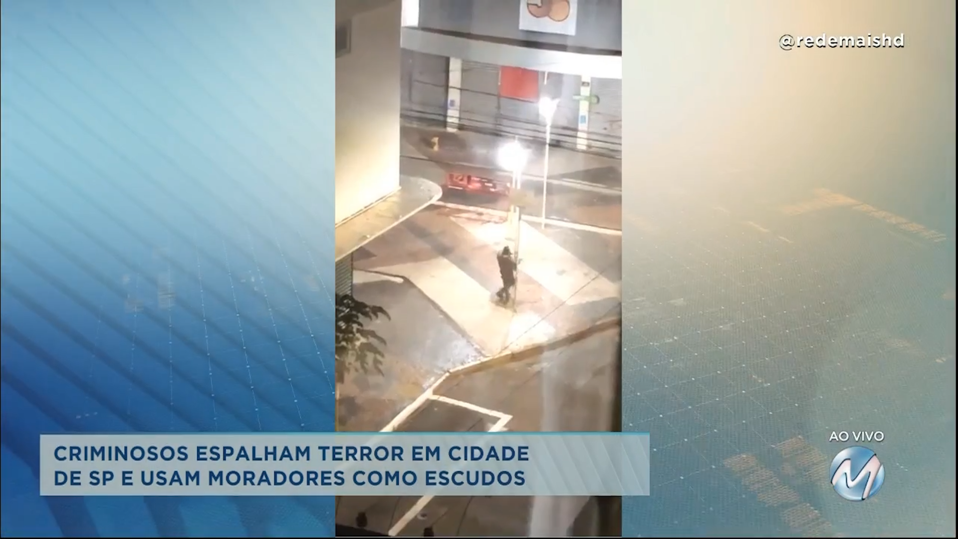 Criminosos espalham terror em cidade de SP e usam moradores como escudos