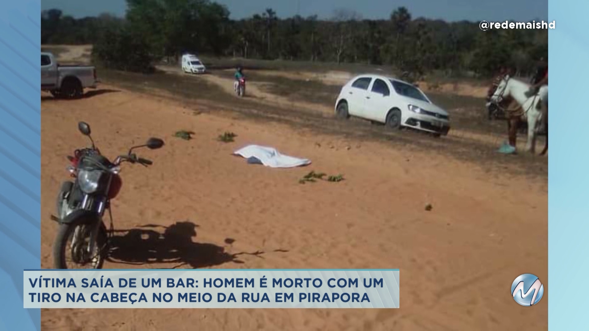 Homem é morto com um tiro na cabeça no meio da rua em Pirapora