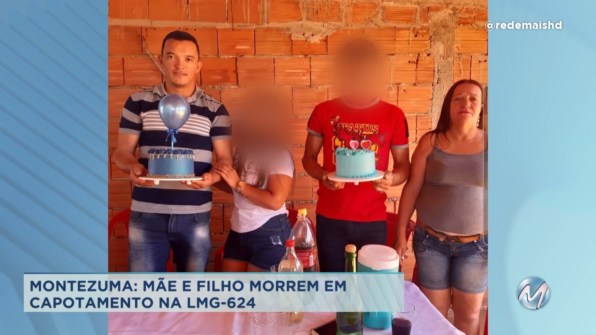 Montezuma: mãe e filho morrem após carro capotar