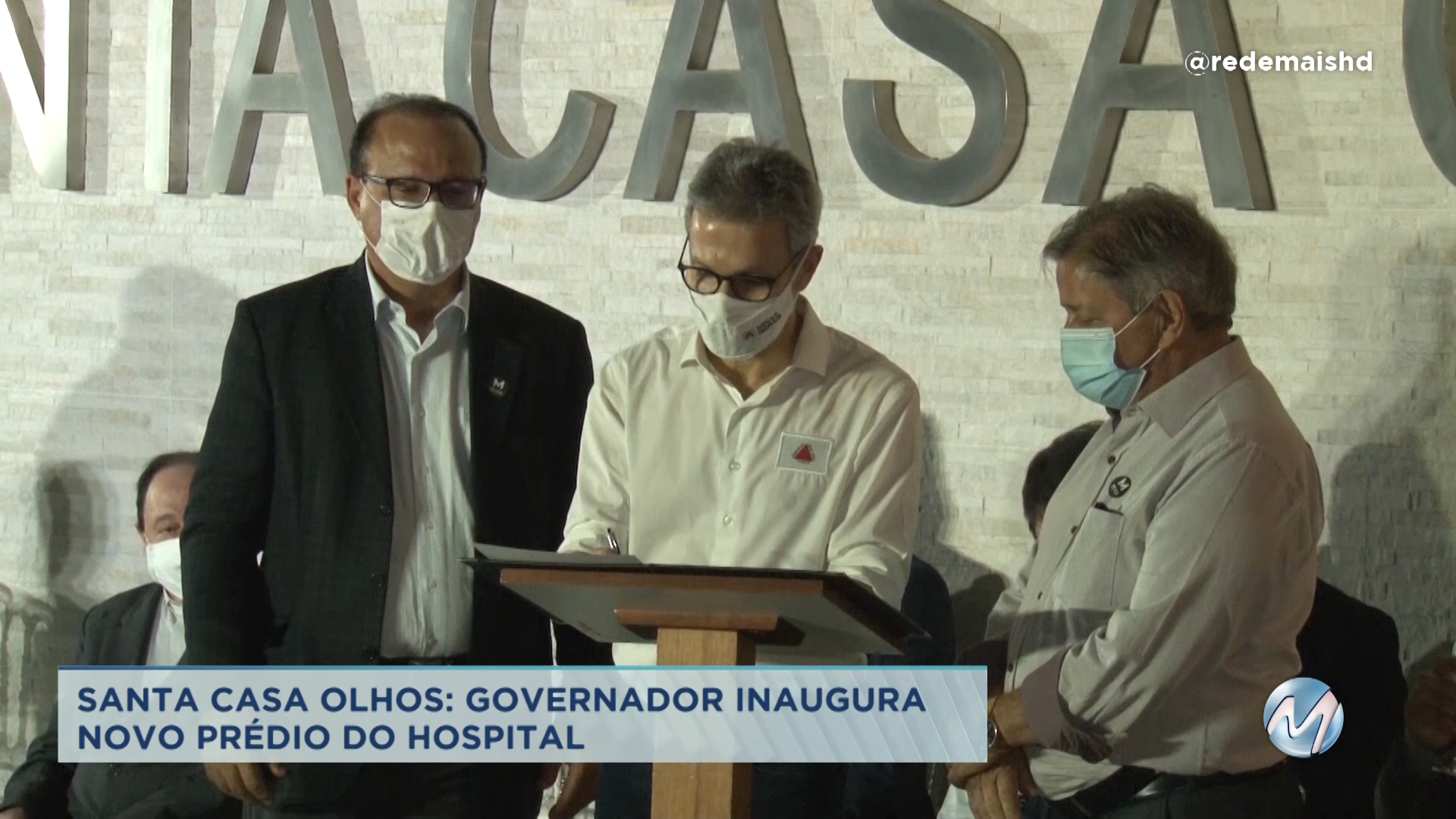 Santa Casa Olhos: governador inaugura novo prédio do hospital
