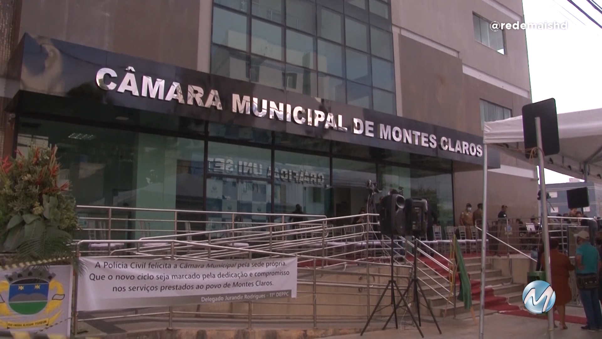 Montes Claros: 5ª etapa das obras da Câmara de Vereadores é concluída