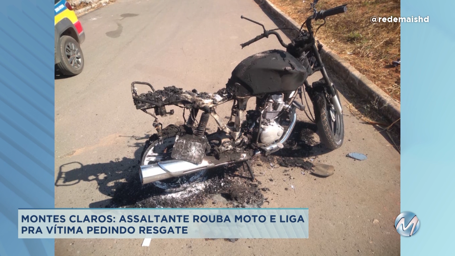 Montes Claros: assaltante rouba moto e liga para vítima pedindo resgate