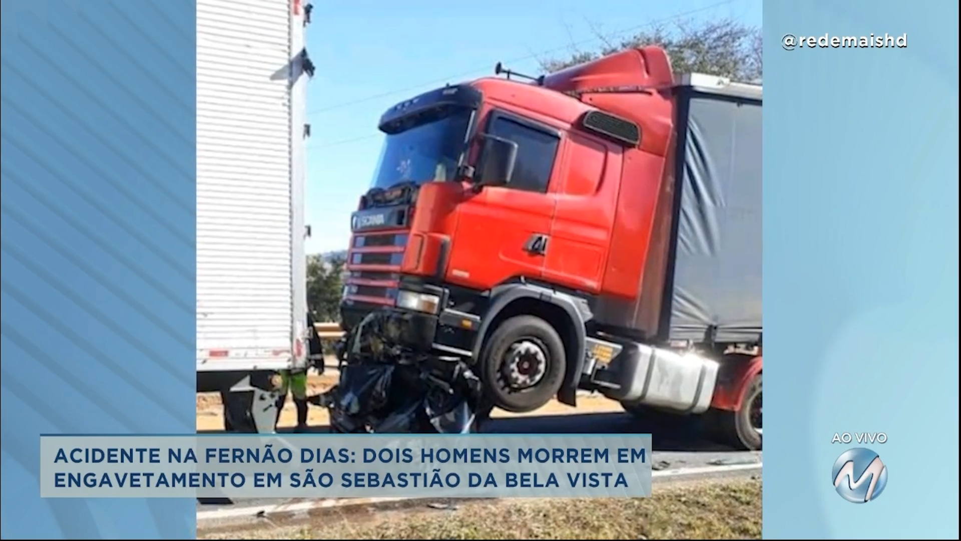 Acidente na Fernão Dias: dois homens morrem em engavetamento