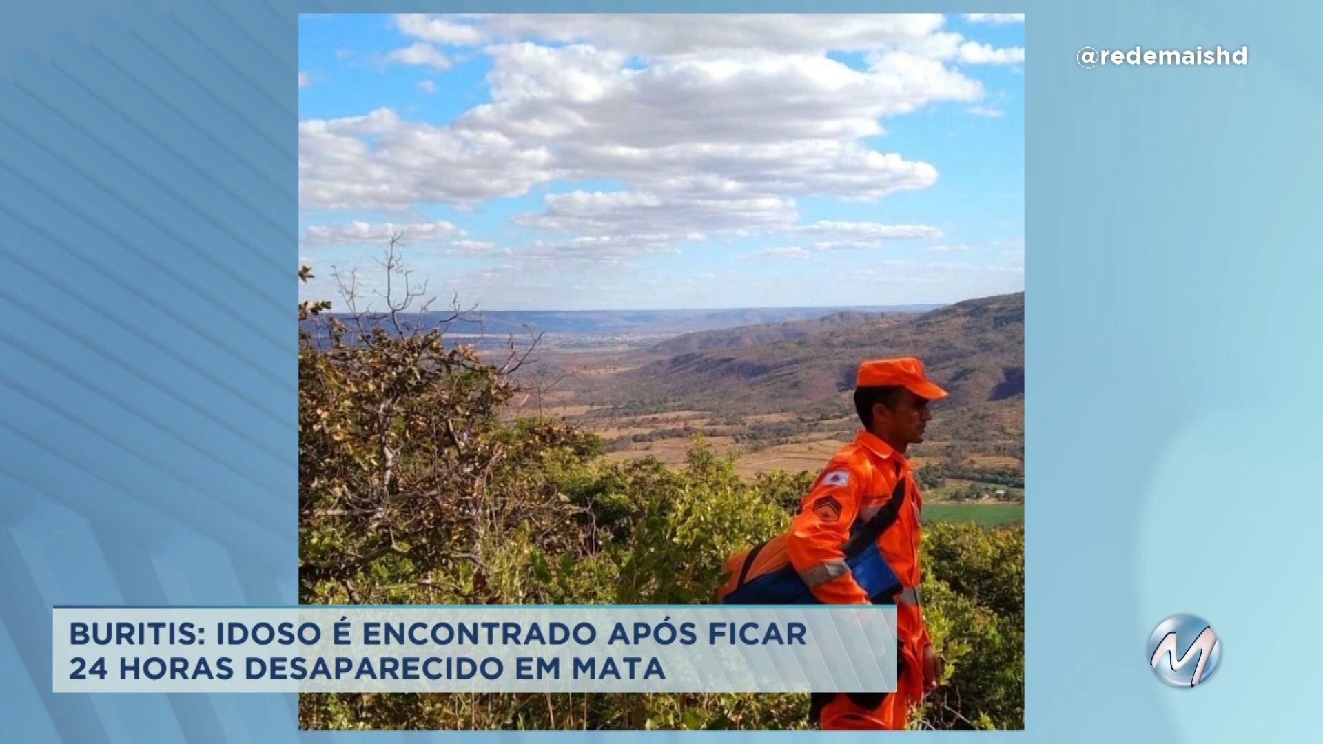 Buritis: idoso fica perdido em mata e é encontrado 24 horas depois