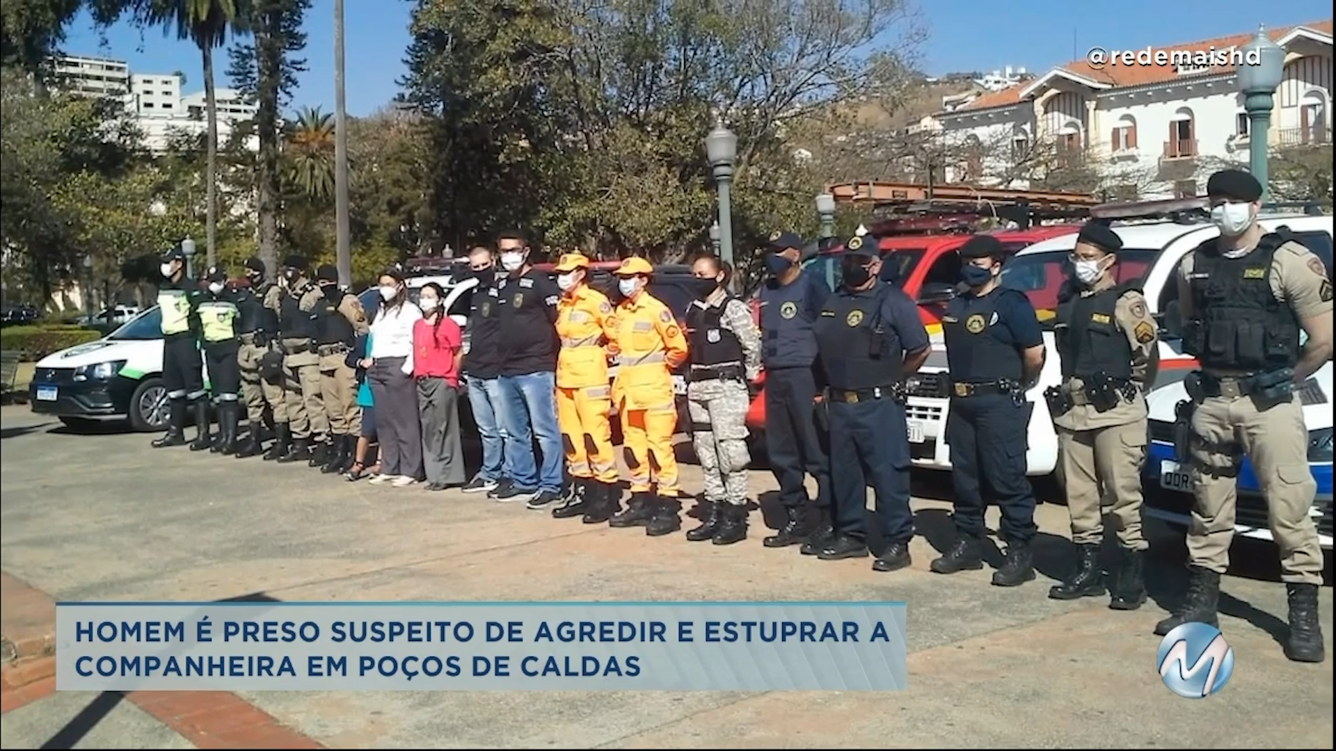 Homem é preso suspeito de agredir e estuprar a companheira em Poços de Caldas