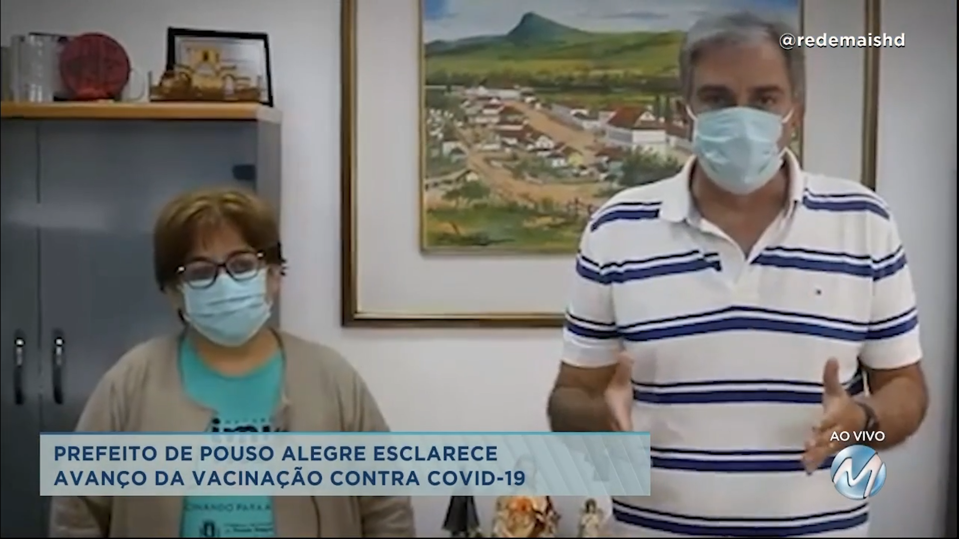 Prefeito de Pouso Alegre esclarece avanço da vacinação contra Covid-19