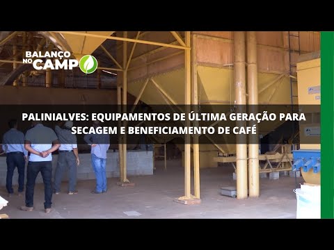 Palinialves: equipamentos de última geração para secagem e beneficiamento de café