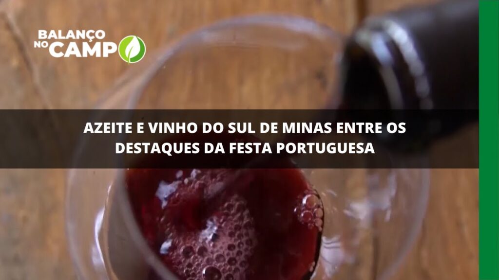 Azeite e vinho do Sul de Minas entre os destaques da festa portuguesas