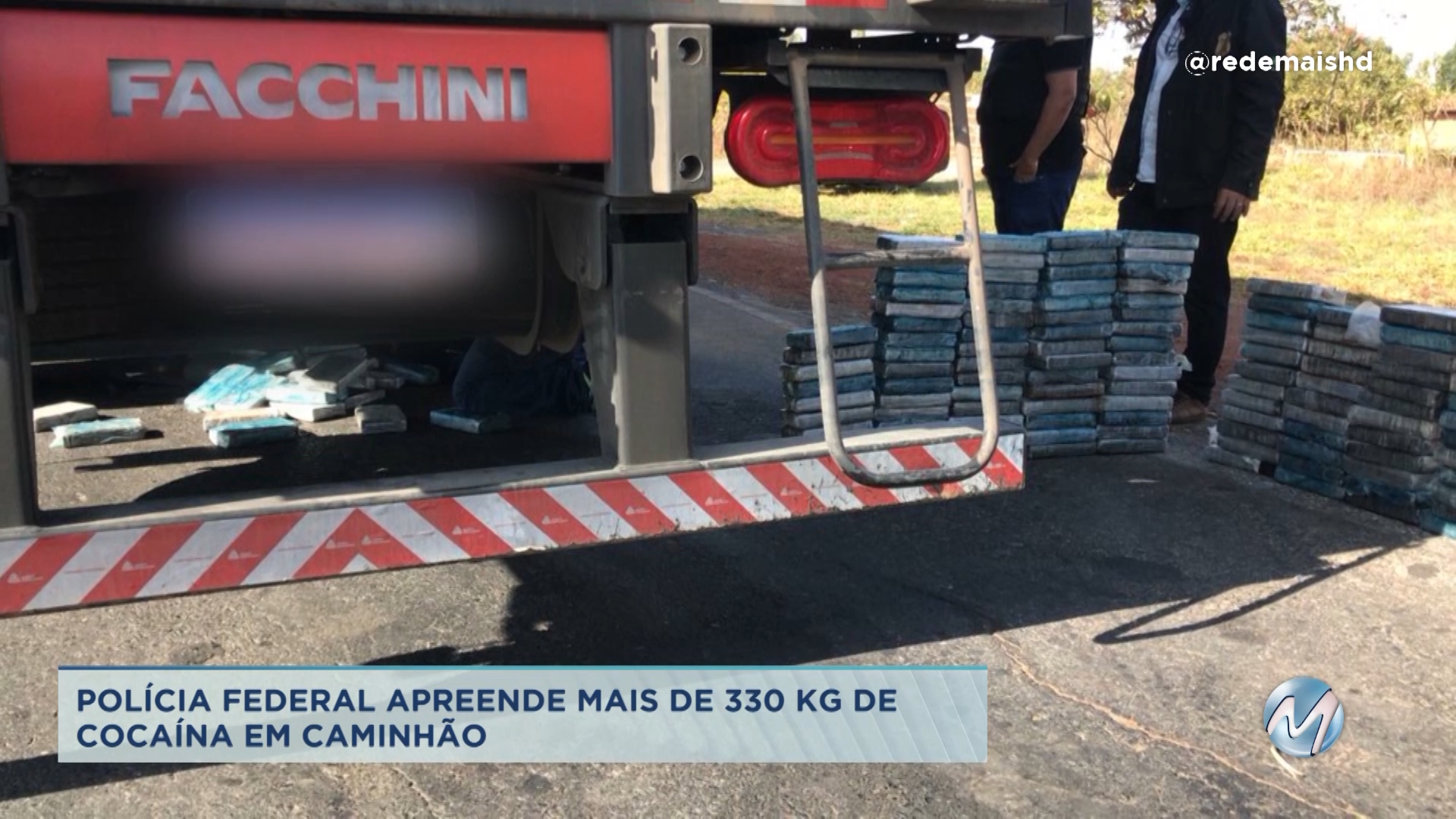 Norte de Minas: Polícia Federal apreende mais de 330kg de cocaína em caminhão
